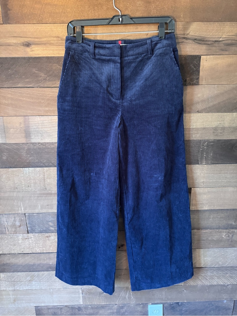 Boden Belgravia Blue Wide Leg Corduroy Pants